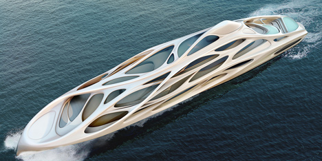 Superyachts by Zaha Hadid for Blohm+Voss