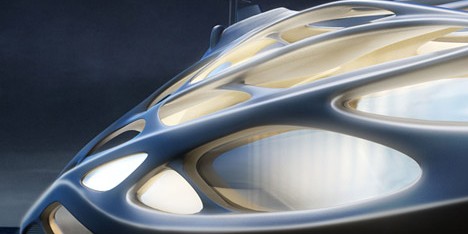 Superyacht by Zaha Hadid