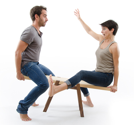 TWIN bench by Andrea Rekalidis