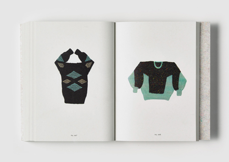 The knitting collection of Loes Veenstra by Christien Meindertsma