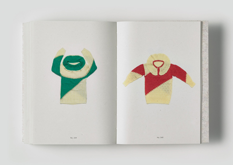 The knitting collection of Loes Veenstra by Christien Meindertsma