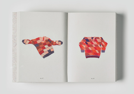 The knitting collection of Loes Veenstra by Christien Meindertsma