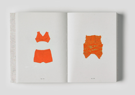 The knitting collection of Loes Veenstra by Christien Meindertsma