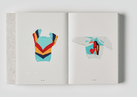 The knitting collection of Loes Veenstra by Christien Meindertsma