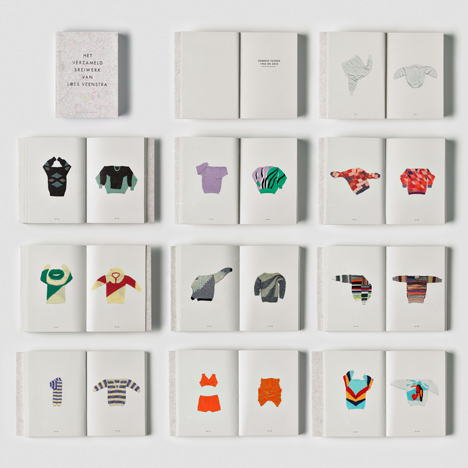 The knitting collection of Loes Veenstra by Christien Meindertsma