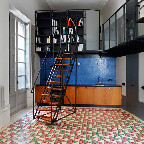 Tiled Barcelona apartment wins World Interior of the Year 2013