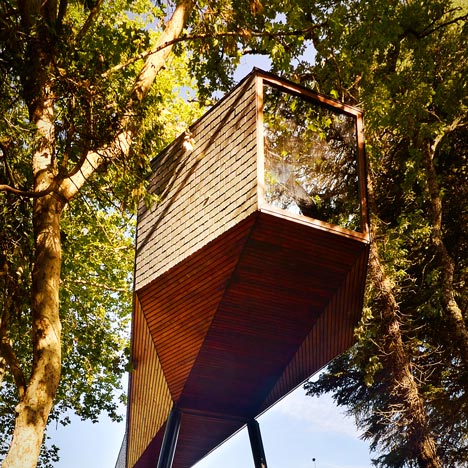 Tree Snake Houses by Luís and Tiago Rebelo de Andrade