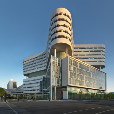 Rush University Medical Centre New Hospital Tower, USA, by Perkins+Will