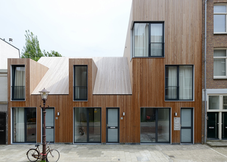 Wooden Houses by M3H Architecten