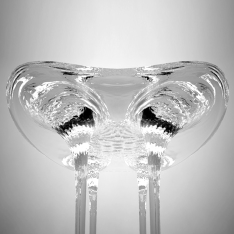 Prototype Liquid Glacial Table by Zaha Hadid at David Gill Galleries