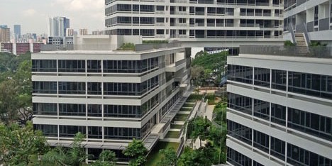 The Interlace, Singapore, designed by designed by former OMA partner Ole Scheeren