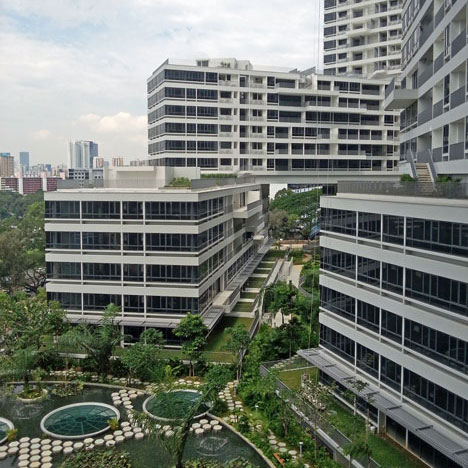 The Interlace, Singapore, designed by designed by former OMA partner Ole Scheeren