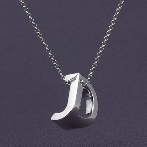 3D printed monogram by Mymo