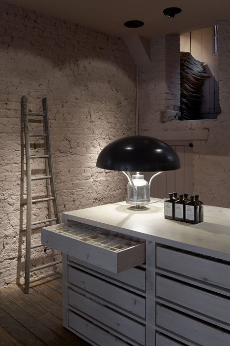 Aesop Marylebone shop interior by Studio KO