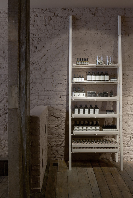 Aesop Marylebone shop interior by Studio KO
