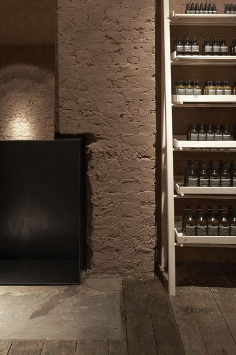 Aesop Marylebone shop interior by Studio KO