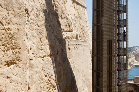 Barrakka Lift in Valletta, Malta, by Architecture Project Barrakka Lift in Valletta, Malta, by Architecture Project