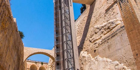 Barrakka Lift in Valletta, Malta, by Architecture Project