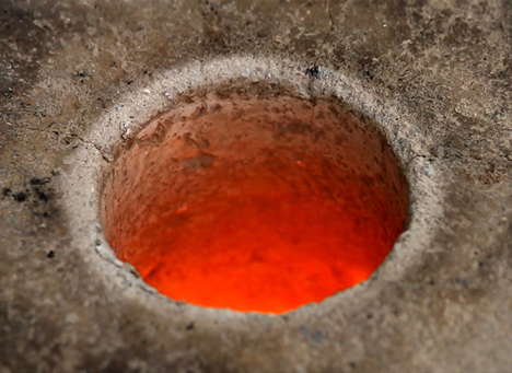 Can City aluminium furnace for Sao Paulo catadores by Studio Swine