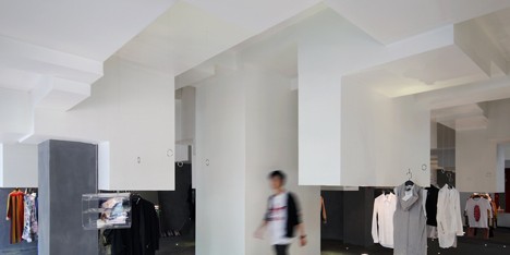 D2C concept store by 3Gatti Architecture Studio