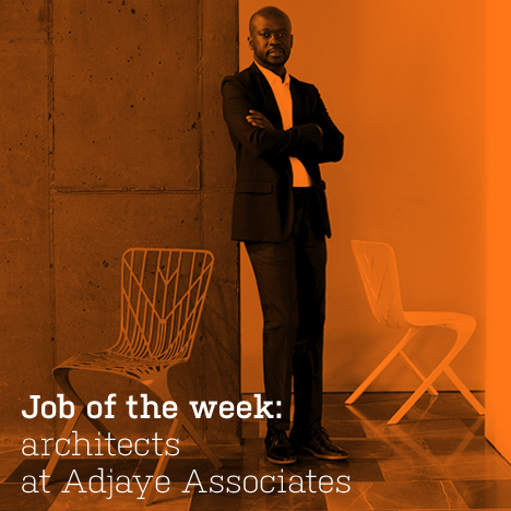 Job of the week: architects at Adjaye Associates