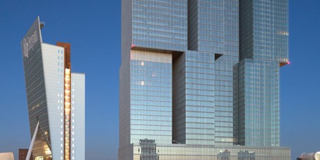 OMA completes De Rotterdam "vertical city" complex