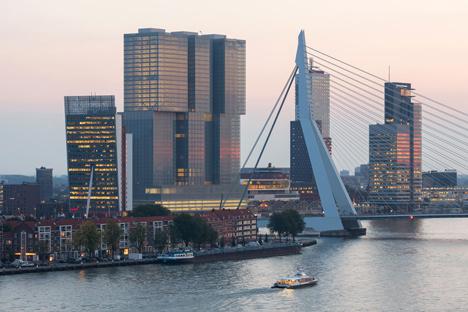 OMA completes De Rotterdam "vertical city" complex