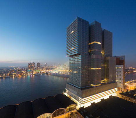 OMA completes De Rotterdam "vertical city" complex