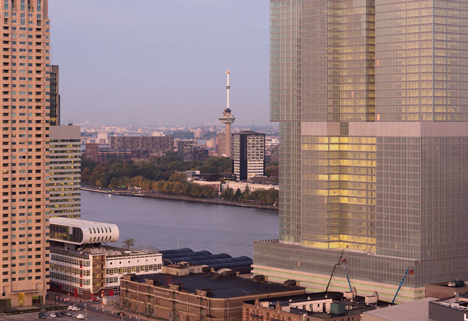 OMA completes De Rotterdam "vertical city" complex