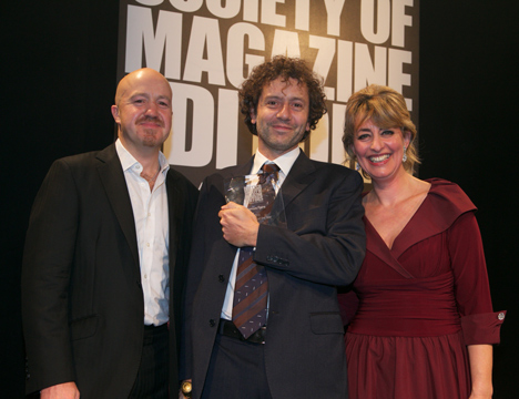 Dezeen's Marcus Fairs wins Business Web Editor of the Year award