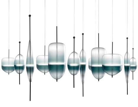 Flowt glassware by Nao Tamura at Luminaire Lab
