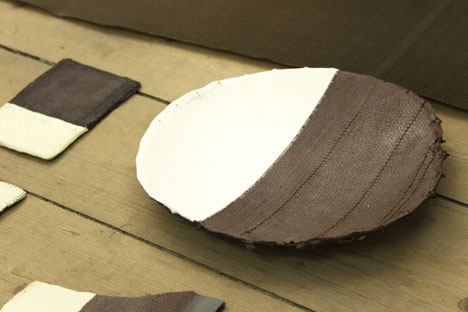 Formafantasma experiments with basalt lava
