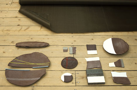 Formafantasma experiments with basalt lava