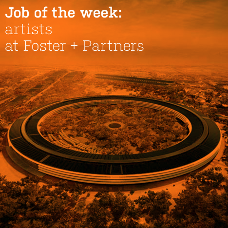 Job of the week: artists at Foster + Partners