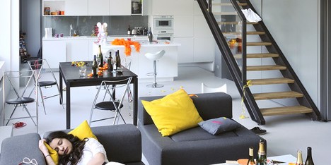 Garden flat in Lyon by Danke Architectes