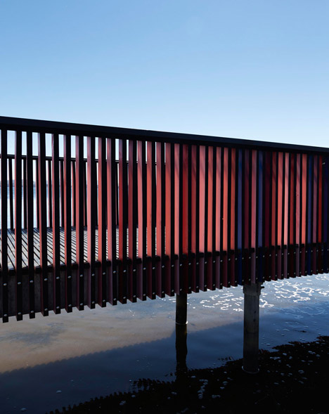 GASP! by Room 11 is a sequence of riverside pavilions and boardwalks