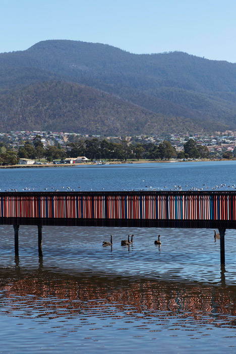GASP! by Room 11 is a sequence of riverside pavilions and boardwalks