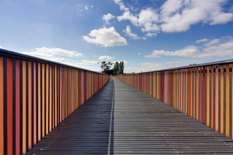 GASP! by Room 11 is a sequence of riverside pavilions and boardwalks