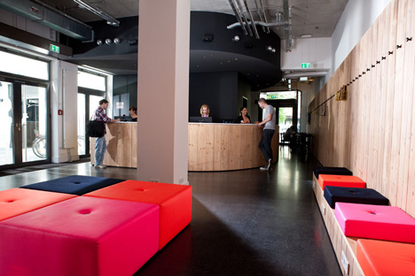 Generator Berlin Mitte hostel by Anwar Mekhayech, Ester Bruzkus and Mark Asipowicz