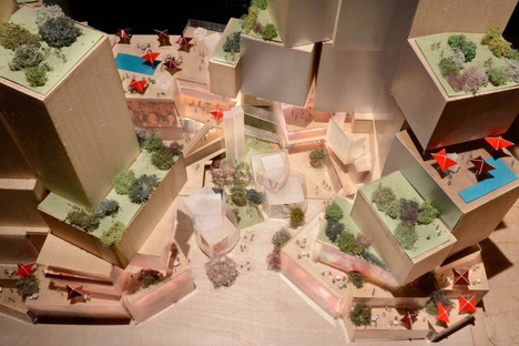 Grand Avenue complex by Frank Gehry and Related Companies