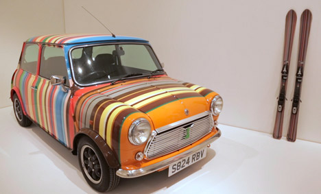 Hello My Name Is Paul Smith exhibition at the Design Museum collaborations