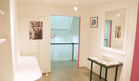 Hello My Name Is Paul Smith exhibition at the Design Museum entrance