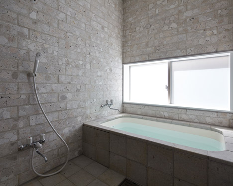 Shirasu house with volcanic soil brickwork by Aray Architecture