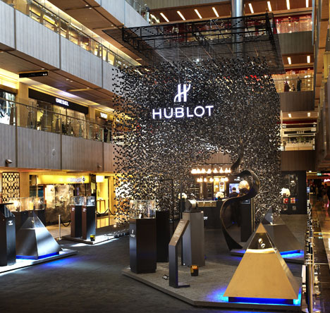 Hublot pop-up store by Asylum Creative