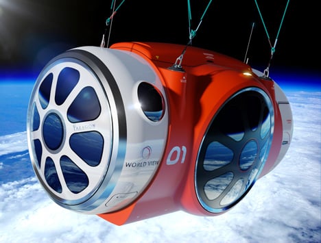 Journey to Space capsule by Priestmangoode