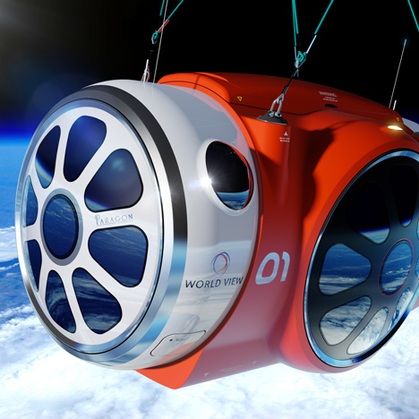 Journey to Space capsule by Priestmangoode