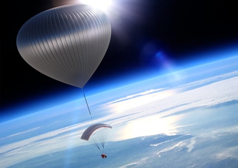 Journey to Space capsule by Priestmangoode