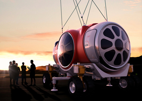 Journey to Space capsule by Priestmangoode