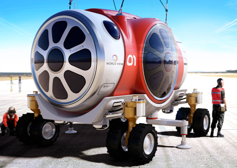 Journey to Space capsule by Priestmangoode