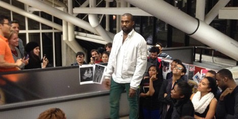 Kanye West at Harvard Graduate School of Design